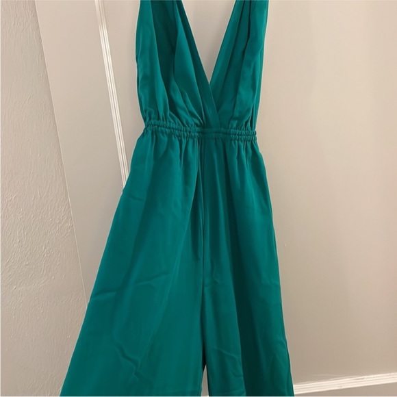 Vici Rosevelt Kelly green pantsuit with pockets - Picture 6 of 13